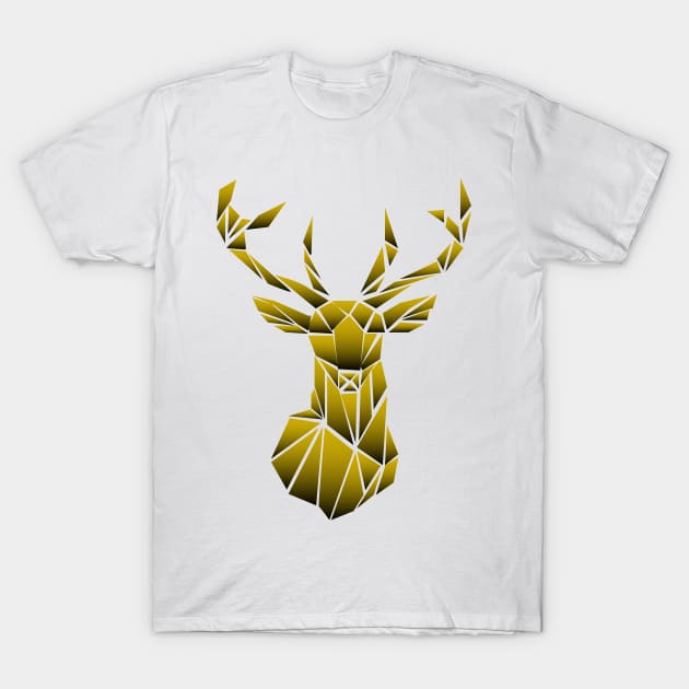 Geometric Deer T-Shirt by Heartfeltarts